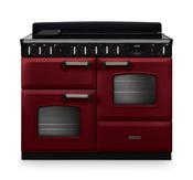 Rangemaster Classic Deluxe Oc 110 Induction Bordeaux with Chrome trim | CLDLO110EIPBOR/CM1