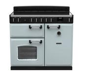Rangemaster Classic 100 Induction Misty Blue with Chrome trim | CL100EIPMSB/CM1 14208