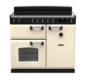 Rangemaster Classic 100 Induction Pale Cream with Chrome Trim | CL100EIPPCR/CM1 14206