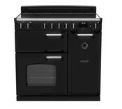 Rangemaster Classic 90cm Induction Rangecooker | Black | CL90EIPGBL/CM1