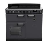 Rangemaster Classic Deluxe 100 Induction Slate with Chrome Trim | CLDL100EIPSLT/CM1
