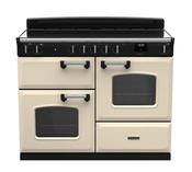 Rangemaster Classic Oc 110 Induction Pale Cream with Chrome Trim | CLO110EIPPCR/CM1