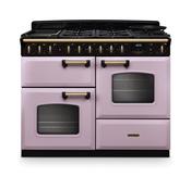 Rangemaster Classic Deluxe Oc 110 Dual Fuel Heather with Antique Brass Trim | CLDLO110DFPHTH/AB1
