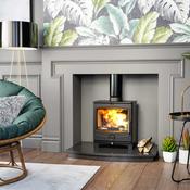 Henley Thames 5kW Eco | Multi Fuel | Matt Black | ST444