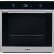 Whirlpool Single Oven 6th Sense Lcd Push Dials | Stainless Steel | 73L | W7 OM5 4S P