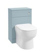 Sonas Scandinavian Back To Wall Wc Unit | Matt Morning Sky Blue | UF1164