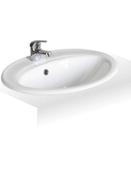 Sonas Strata 53Cm 2 Tap Hole Vanity Wash Basin | USW0353