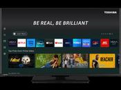 TOSHIBA 43" 4K QLED Frameless SAT Tuner with Google Home &amp; Alexa | 43QV3F63DB image
