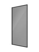 Sonas Mirage 800x1500mm Frame with Smoked Glass Bath Screen | Matt Black | UBS00005