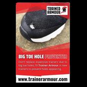 Big Toe Hole Preventer Patches