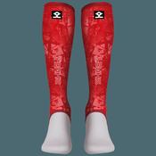 Shinliners With Stirrup - Red