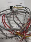 Zetor 11 &amp; 18 series main loom with lucas alternator  fitted image