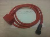 David Brown 2 Meters Long Red Live Lead