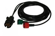 RADEX 6M HARNESS 7 PIN PLUG AND 2 X 5 PIN CONNECTORS