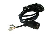 7 Pin Trailer Connecting Lead with Spade Terminals