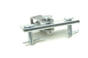 Single axle brake compensator for clevis end