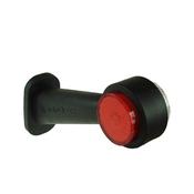 WAS 10-30V LED Right Hand Red/White 45° Outline Marker &amp; Reflector
