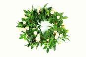Wreath Cream Rose