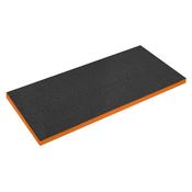 Easy Peel Shadow Foam(R) 1200 x 550 x 50mm - Orange/Black