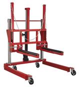 Wheel Removal Trolley with Adjustable Width 500kg Capacity