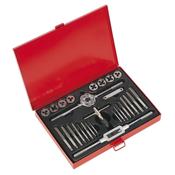 Metric Tap &amp;amp; Die Set Split Dies 28pc image