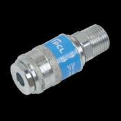 PCL Safeflow Safety Coupling Body Male 1/2"BSPT image