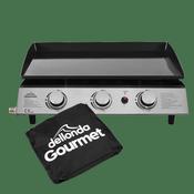 3 Burner Portable Gas Plancha &amp;amp; Cover image