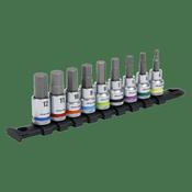 Platinum Hex Socket Bit Set 3/8"Sq Drive 9pc image