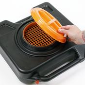 Oil/Fluid Drain &amp;amp; Recycling Container with Wheels 15L