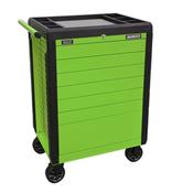 Superline PRO(R) Push-To-Open Rollcab 7 Drawer - Green