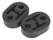 Exhaust Mounting Rubbers L60 x D41 x H20 - Pack of 2