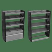 Superline PRO(R) Modular Van Storage System Set 1.85m