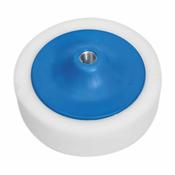 150 x 50mm Buffing &amp;amp; Polishing Foam Head 5/8"UNC - White/Dense