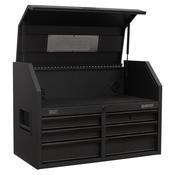 Superline PRO(R) Black Edition Topchest with 6 Soft Close Drawers &amp;amp; Power Bar 910mm