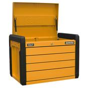 Superline PRO(R) Push-to-Open Topchest 4-Drawer - Orange