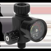 On-Gun Air Pressure Regulator/Gauge with Glass Lens image