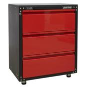 American PRO(R) Modular Cabinet with Worktop 3 Drawer 665mm