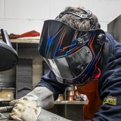 Panoramic Welding Helmet Auto Darkening - Shade 9-13 image