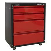 American PRO(R) Modular Cabinet with Worktop 4 Drawer 665mm