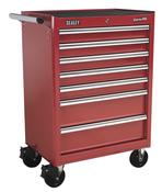 Superline PRO(R) Rollcab 7 Drawer - Red