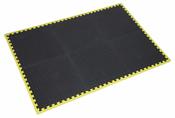 Interlocking EVA Foam Workshop Mat Set with Hi-Vis Edges 1240 x 1825mm