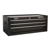 American PRO(R) Mid-Box Tool Chest 3 Drawer - Black