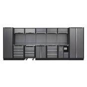 Superline PRO(R) Storage System with Stainless Worktop 4.92m