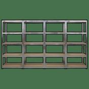 Racking Unit 5 Shelf 150kg Capacity Per Level - Set of 4