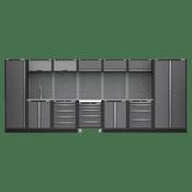 Superline PRO(R) Storage System with Stainless Worktop 4.92m
