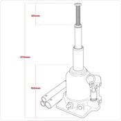 Telescopic Bottle Jack 2 Tonne image
