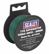 17A Thick Wall Automotive Cable 4m - Green