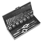 Metric Tap &amp;amp; Die Set Split Dies 32pc - HSS 4341