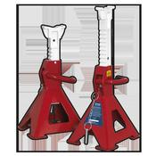 Auto Rise Ratchet Axle Stands (Pair) 3 Tonne Capacity per Stand