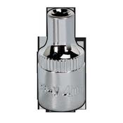Fully Polished Socket 1/4"Sq Drive 4mm image